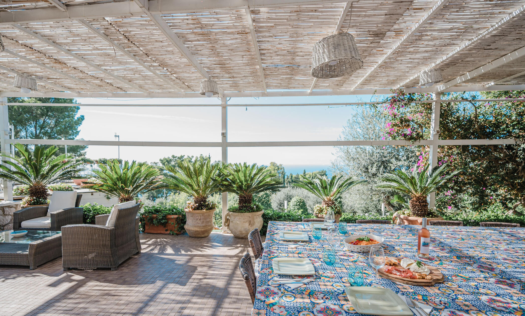 pranzo lunch la canostra capri